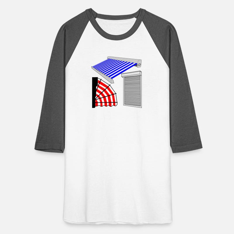 Sun awnings, canopies blue white striped, marquis