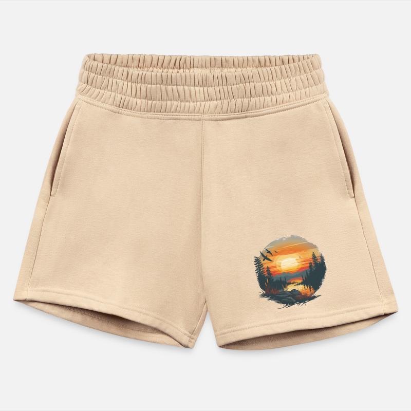 Sunset Wilderness Birds Soaring Circle