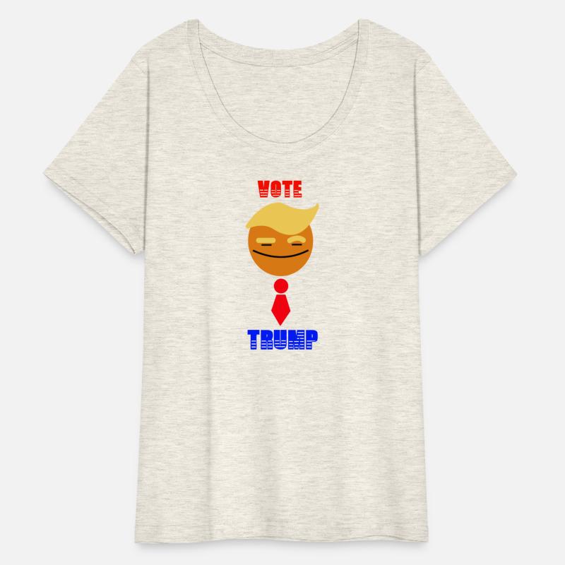 Support Donald Trump. Vote Trump Smile Tie Trump.