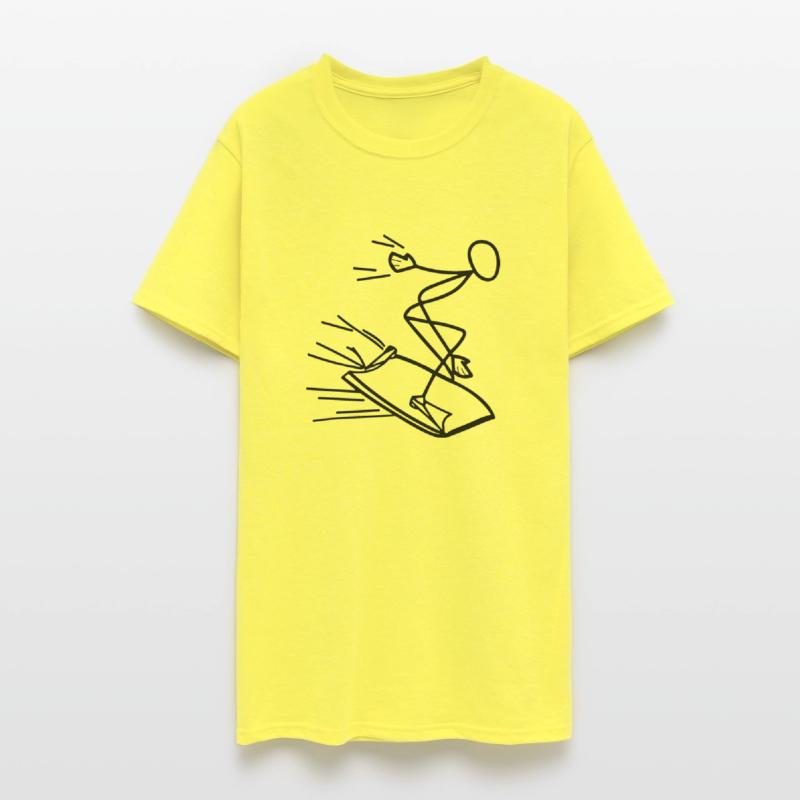 Surfer Bodyboarding on Bodyboard