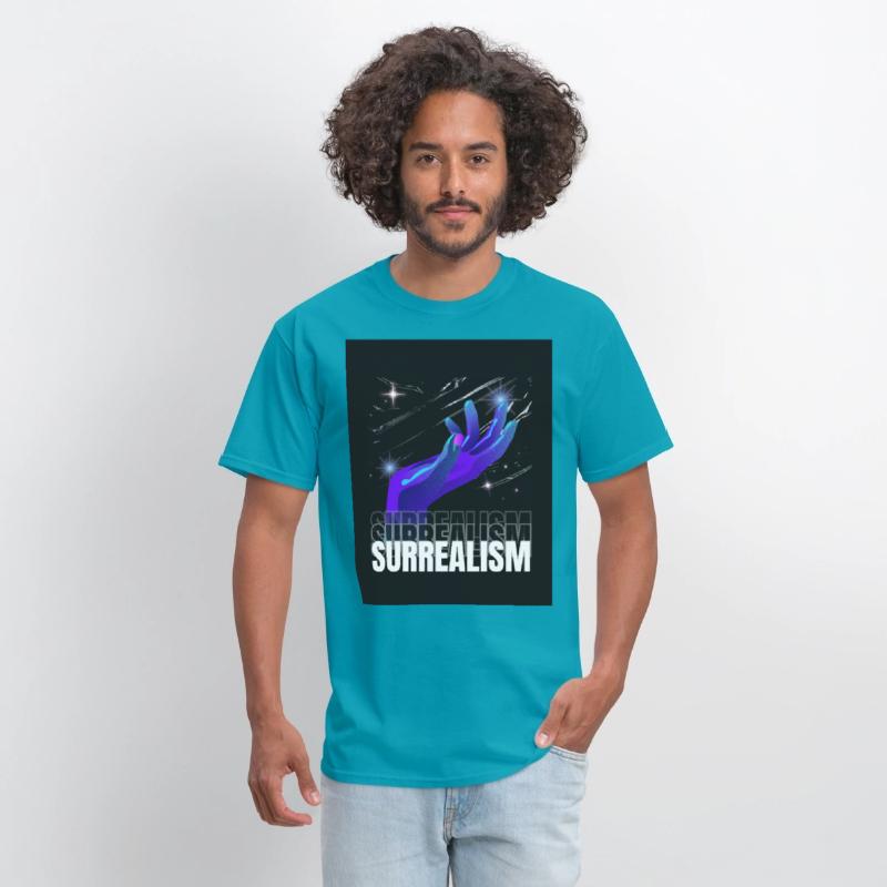 SURREALISM Typography | Floating Hand Tee & Hoodie