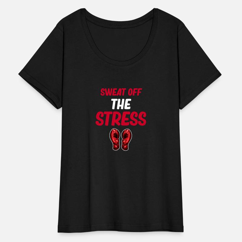 Sweat Off The Stress Funny Kickboxing Martial