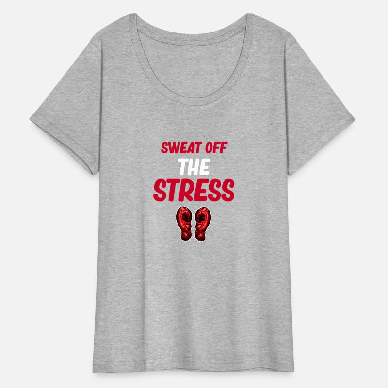 Sweat Off The Stress Funny Kickboxing Martial