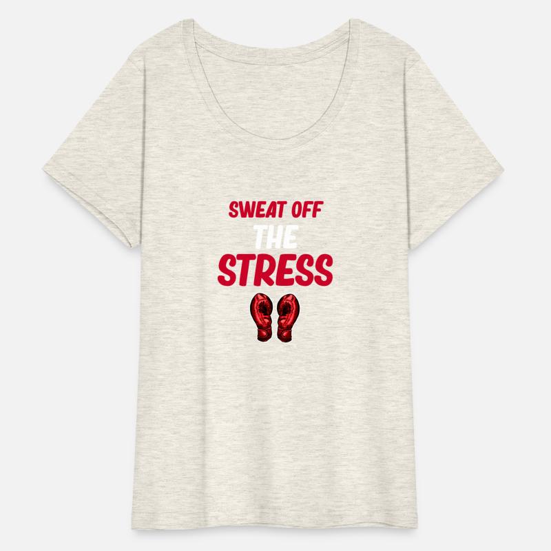 Sweat Off The Stress Funny Kickboxing Martial