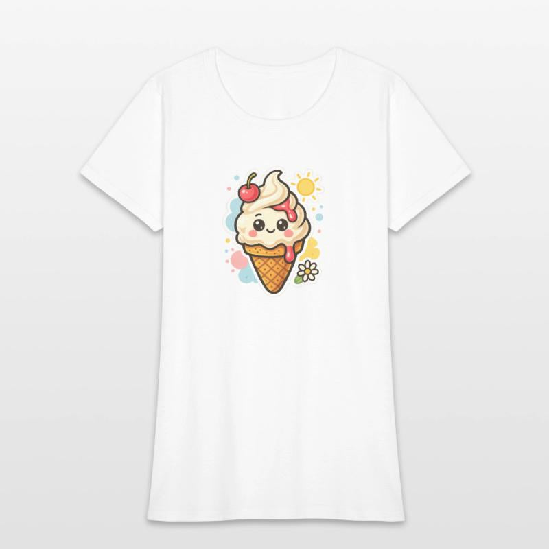 Sweet Summer Vibes Ice Cream Sticker