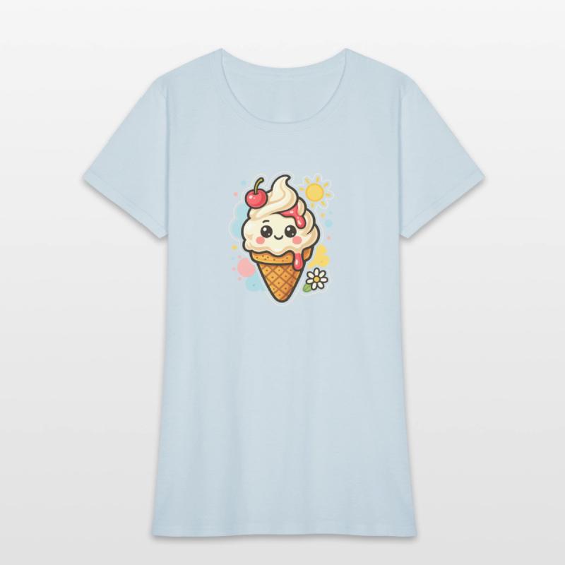 Sweet Summer Vibes Ice Cream Sticker