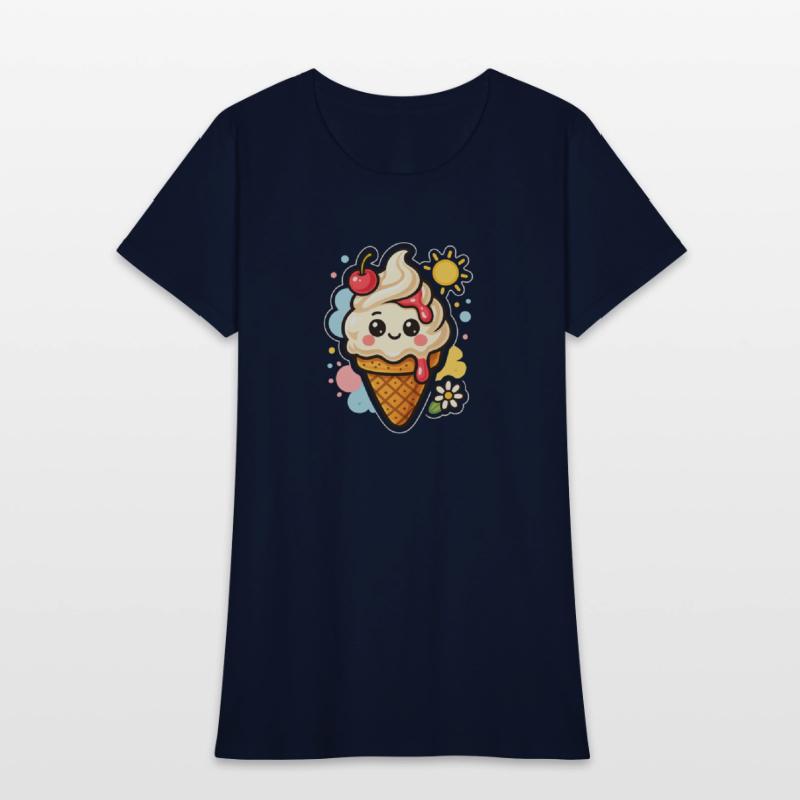 Sweet Summer Vibes Ice Cream Sticker