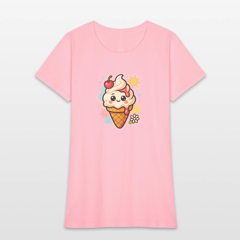 Sweet Summer Vibes Ice Cream Sticker