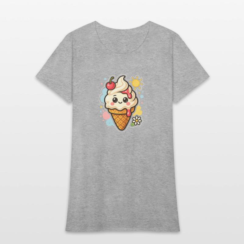 Sweet Summer Vibes Ice Cream Sticker