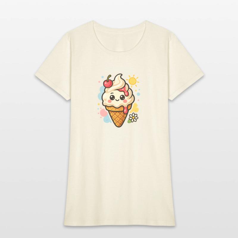 Sweet Summer Vibes Ice Cream Sticker