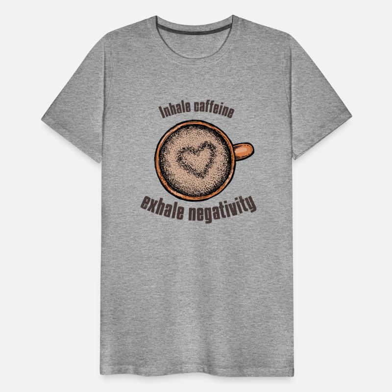t shirt design featuring coffee