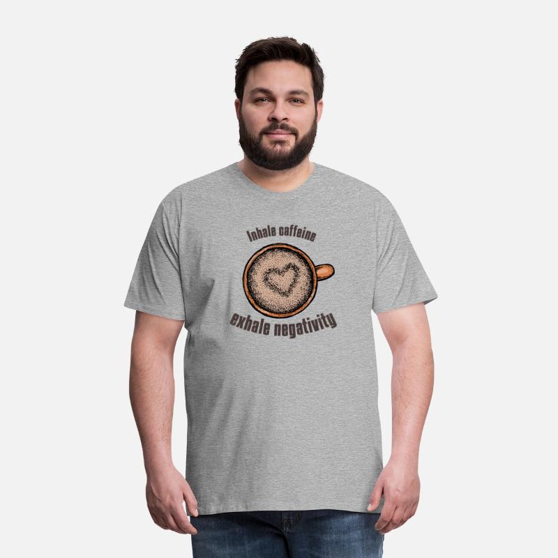 t shirt design featuring coffee