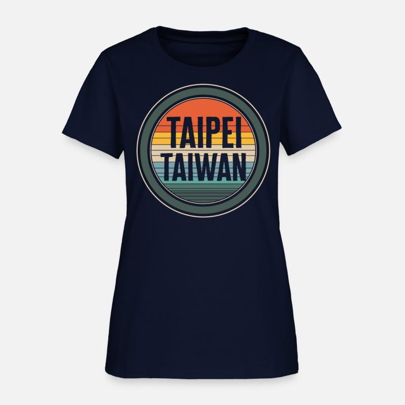 Taiwan Shirt, Taipei Taiwan Vintage Retro Tee,