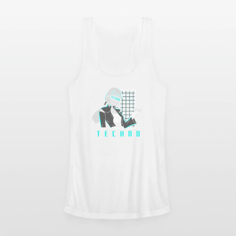 Techno Manga Anime Girl