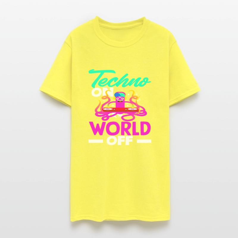Techno On World Off Techno Lover Vibes