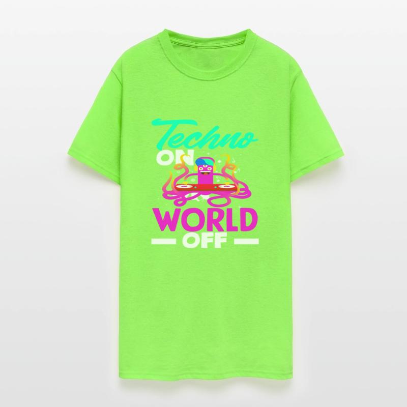 Techno On World Off Techno Lover Vibes