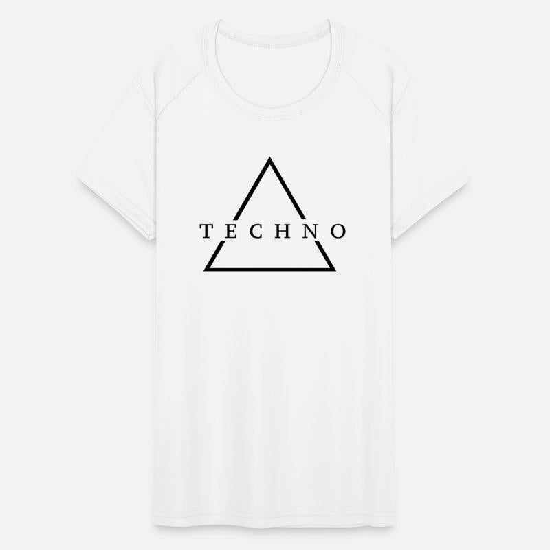 Techno Triangle Rave t-shirt festival