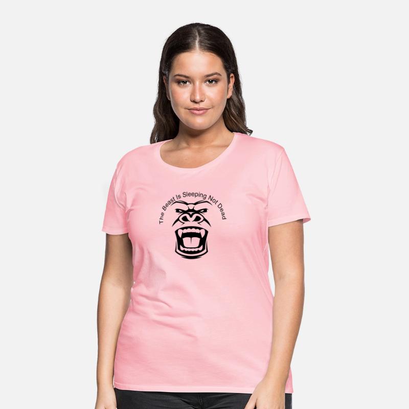 The Beast Is Sleeping Not Dead Gorilla ©