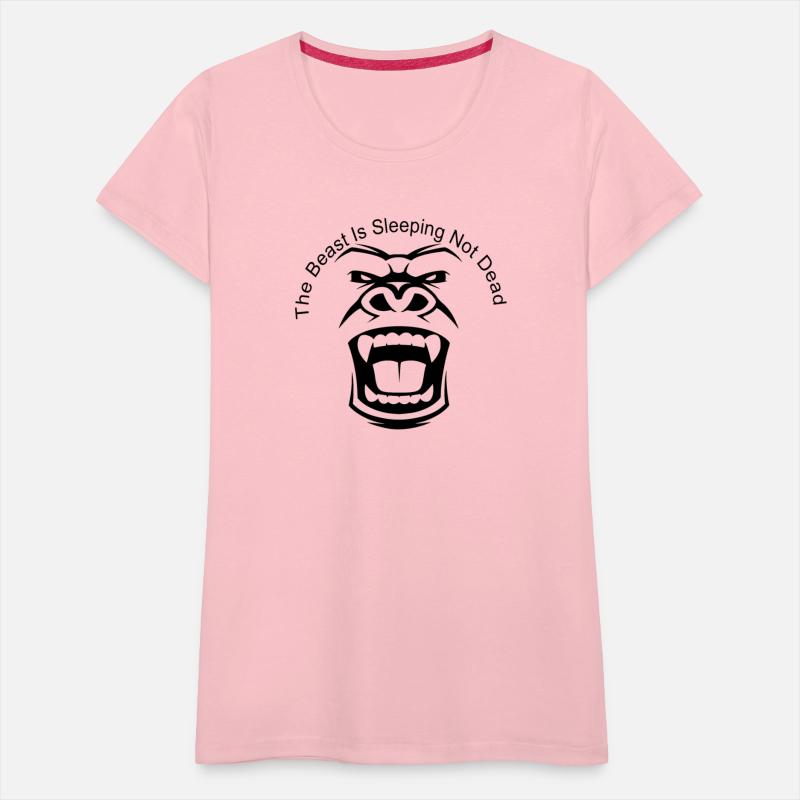 The Beast Is Sleeping Not Dead Gorilla ©