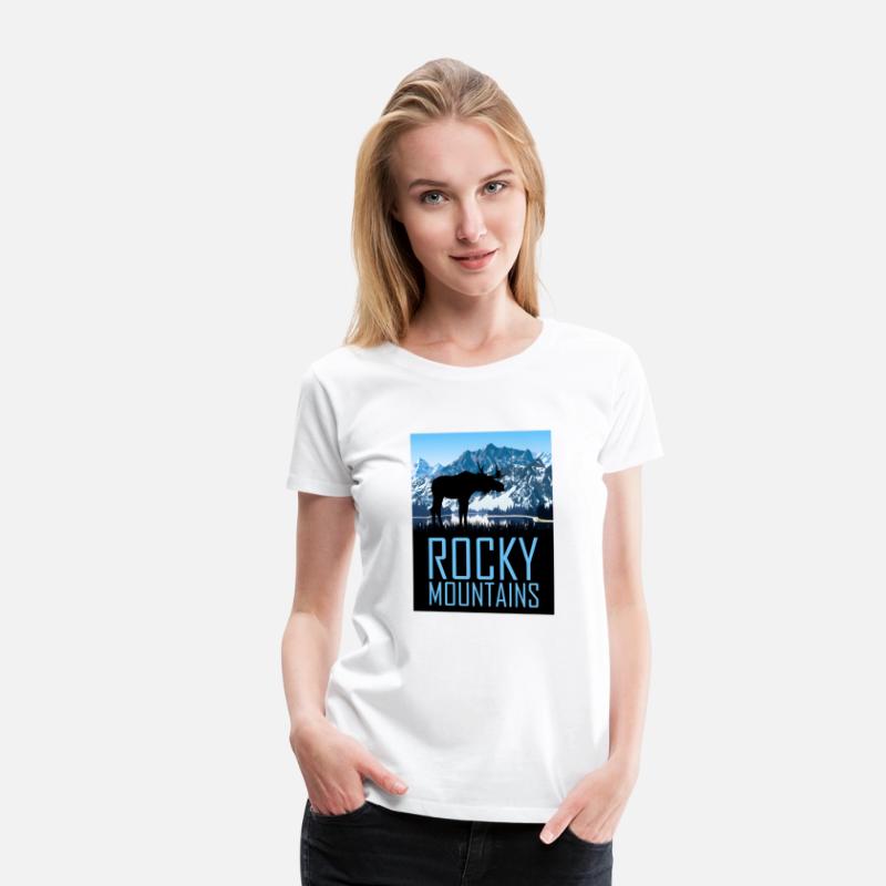 The Beauty Of Rocky Mountains Nature Illustration