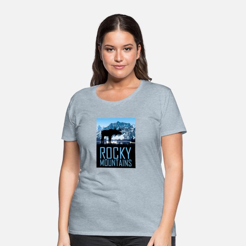 The Beauty Of Rocky Mountains Nature Illustration