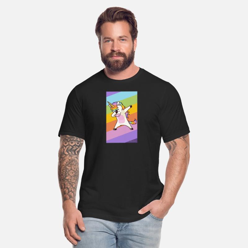 The Colorful Dabbing Unicorn