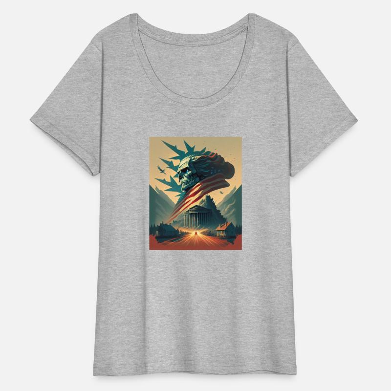 The floating skull on the 4th of July