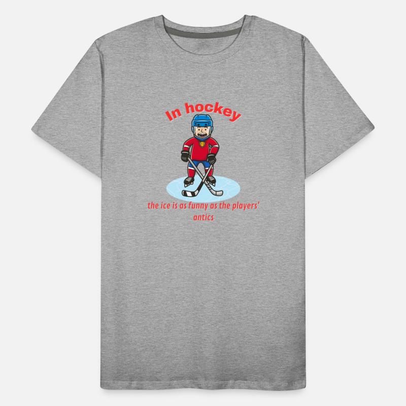 the ice is as funny as the players ice hokey