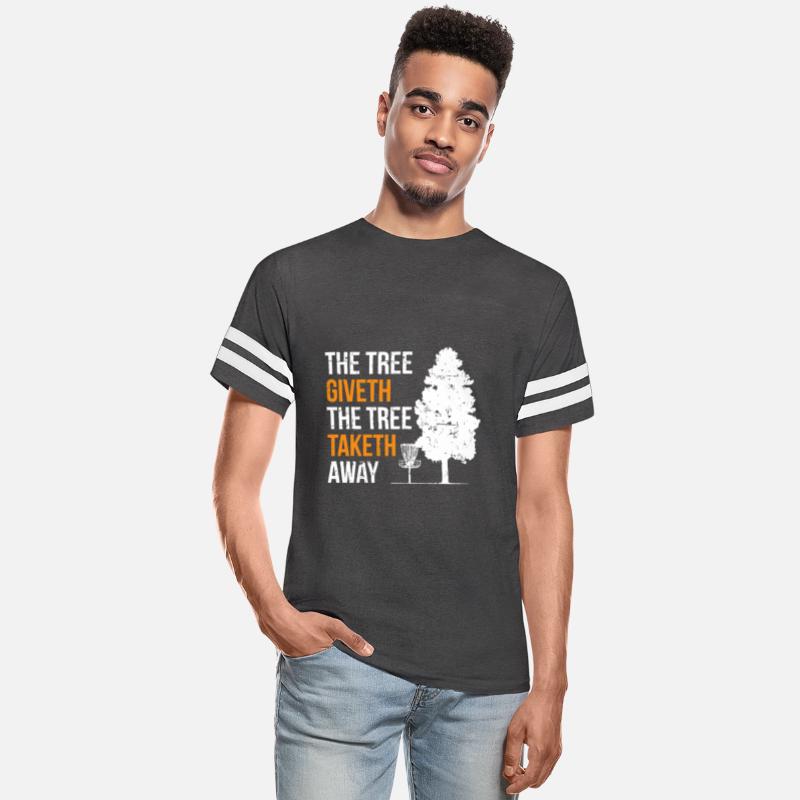 The Tree Giveth The Tree Taketh Away Frisbee Disc