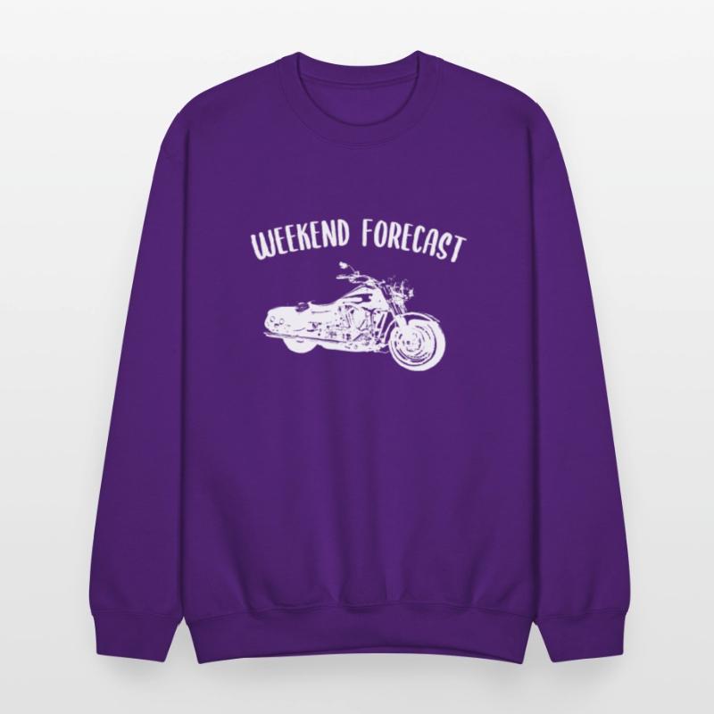 The weekend forecast is a motor bike tour