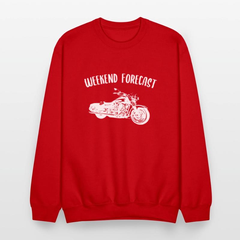 The weekend forecast is a motor bike tour