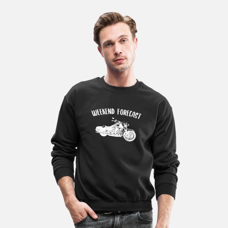 The weekend forecast is a motor bike tour