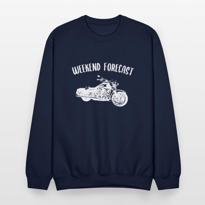 The weekend forecast is a motor bike tour