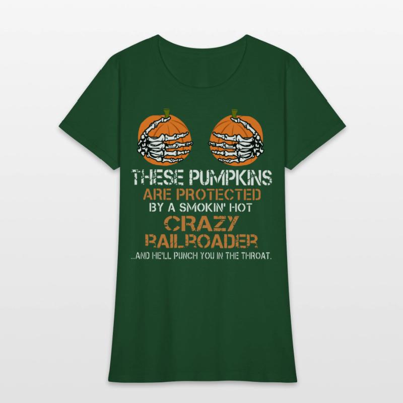 there pumpkins are protected by a smokin hot crazy