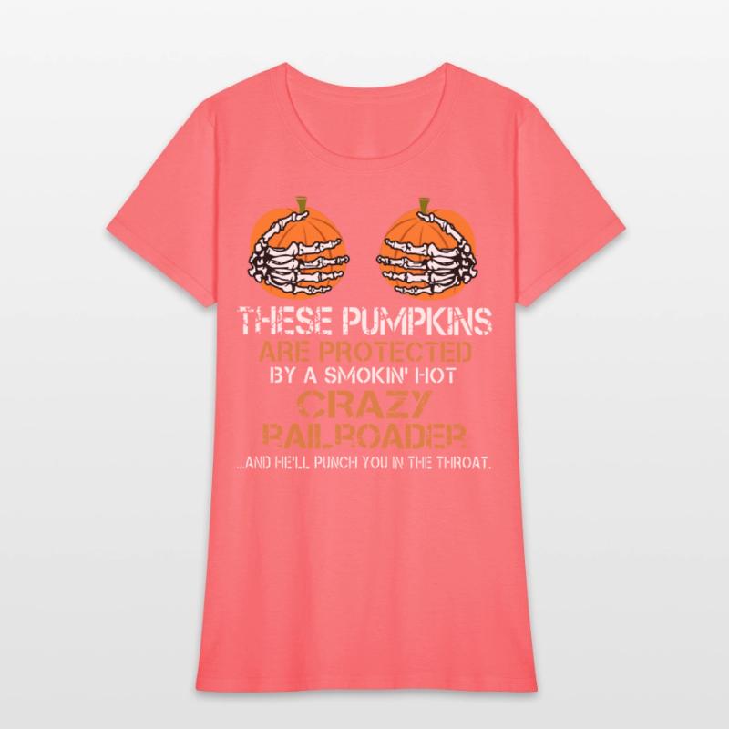 there pumpkins are protected by a smokin hot crazy