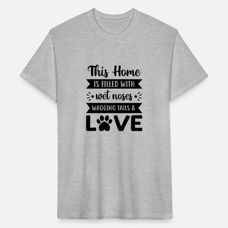 This home is filled with kisses wagging tails