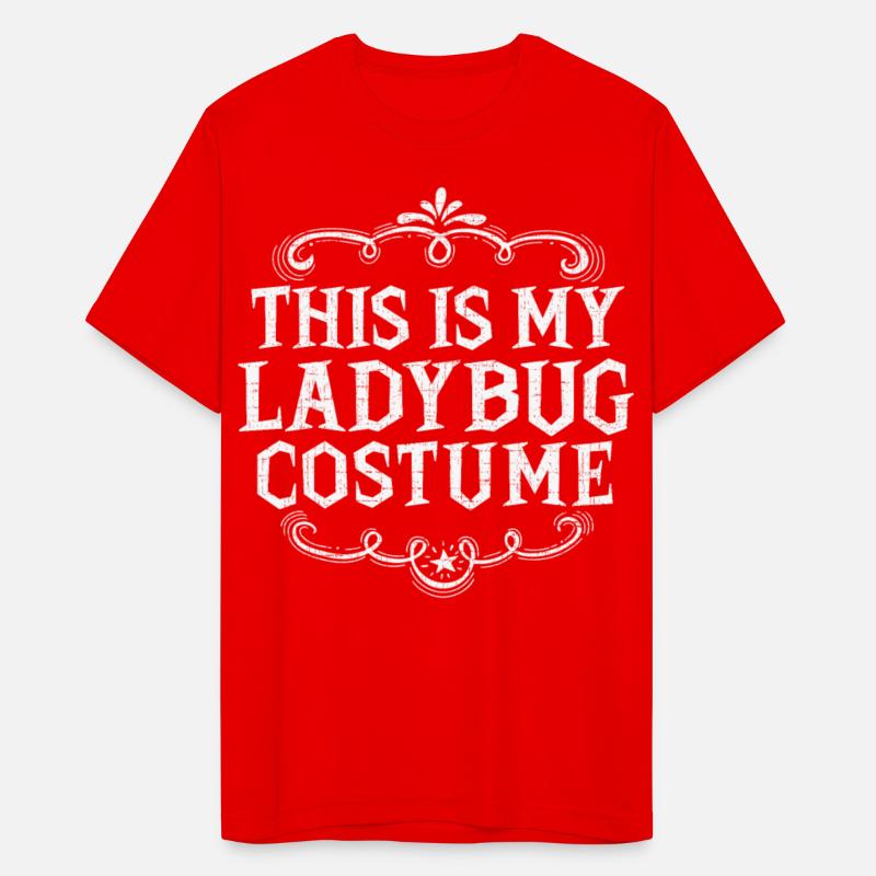 This Is My Ladybug Costume Funny Lazy Halloween