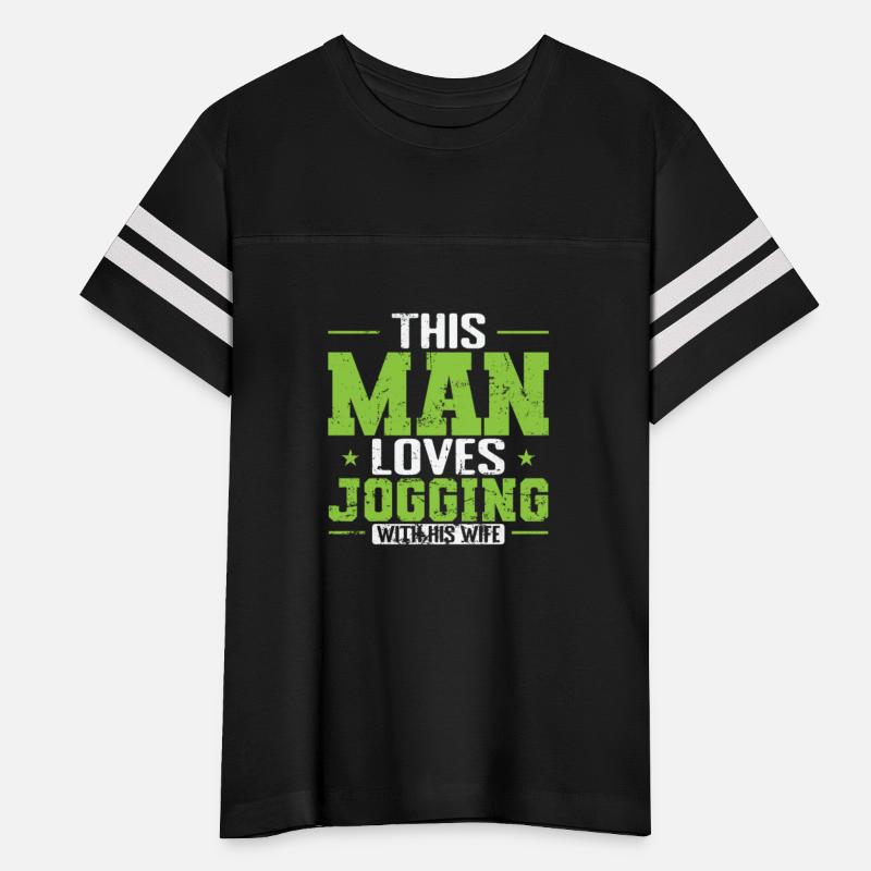 This Man loves Jogging with his Wife