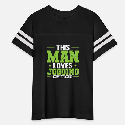 This Man loves Jogging with his Wife