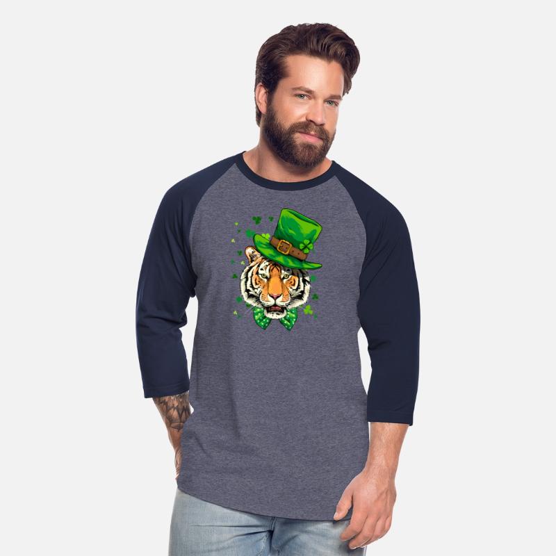 Tiger Leprechaun St Patric Day Shamrock