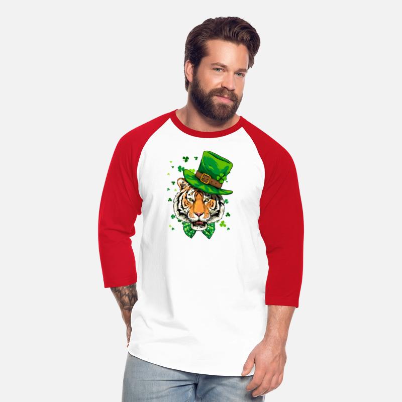 Tiger Leprechaun St Patric Day Shamrock