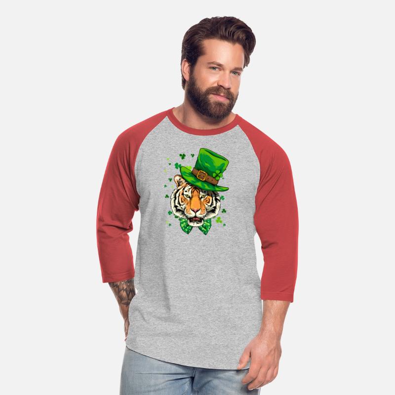 Tiger Leprechaun St Patric Day Shamrock
