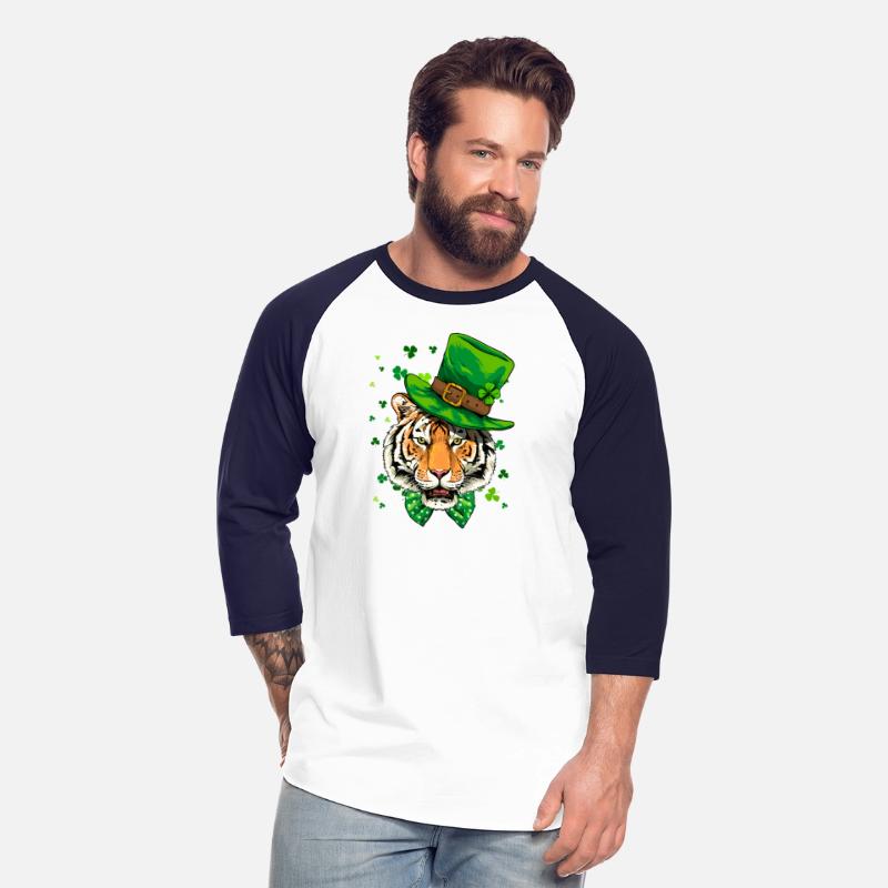 Tiger Leprechaun St Patric Day Shamrock