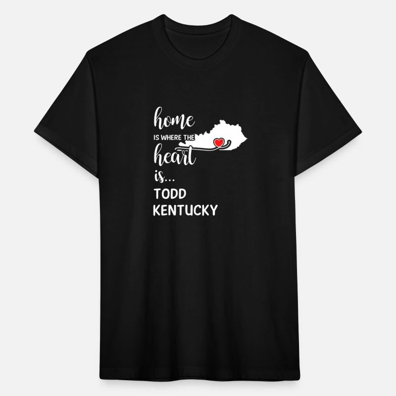 Todd County Kentucky Is Where My Heart Is Gift