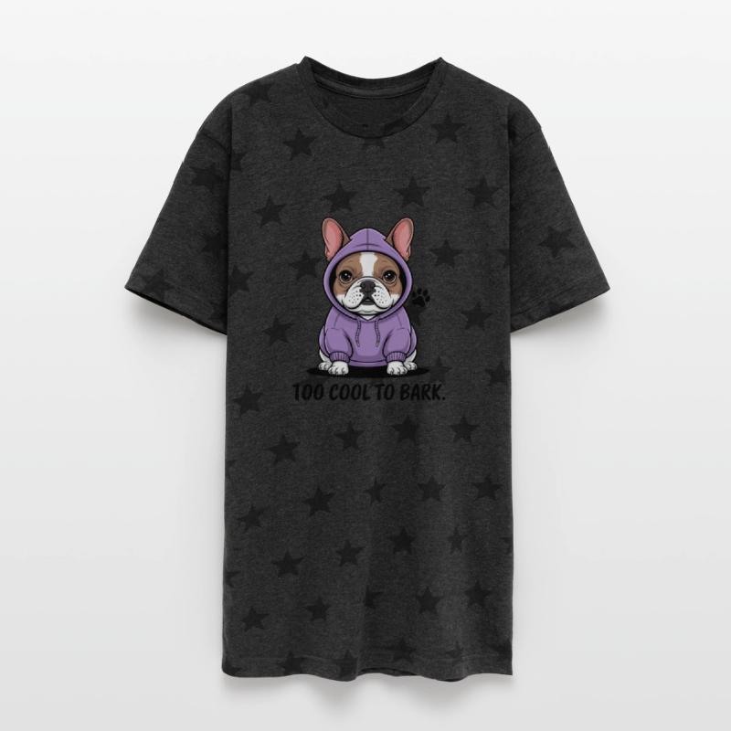 Too Cool To Bark French Bulldog Hoodie