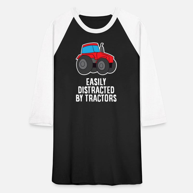 Tractor Son Farm Tractor Easily Distracted By Trac