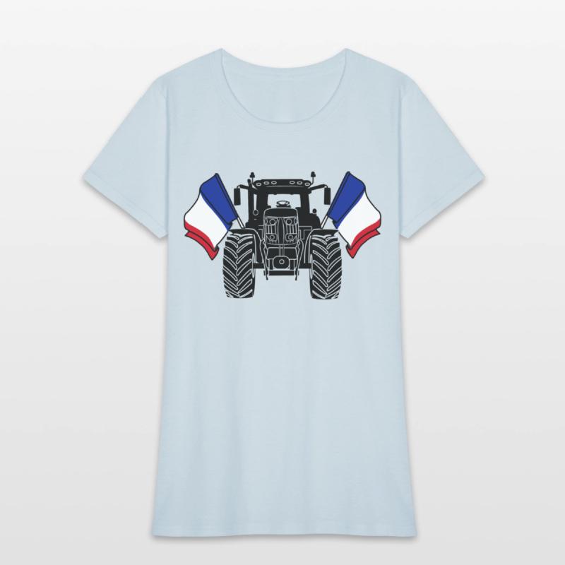 Tractor two flags France