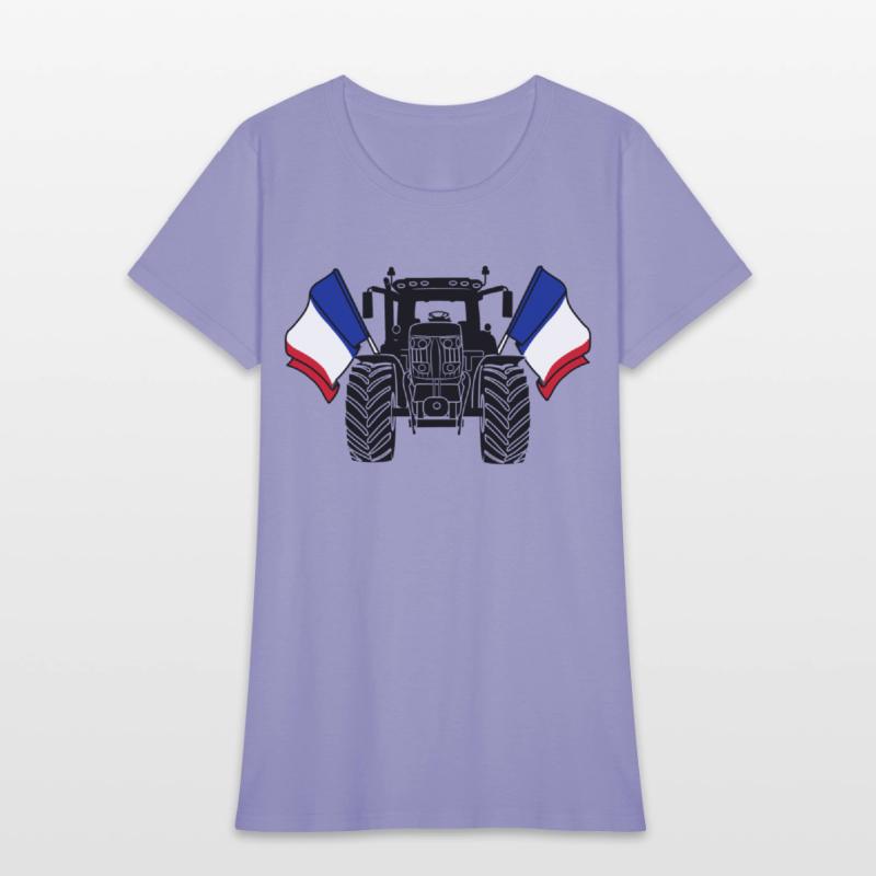 Tractor two flags France