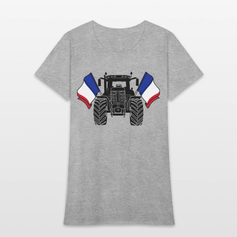 Tractor two flags France