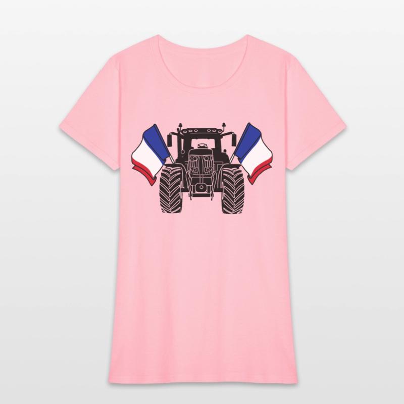 Tractor two flags France